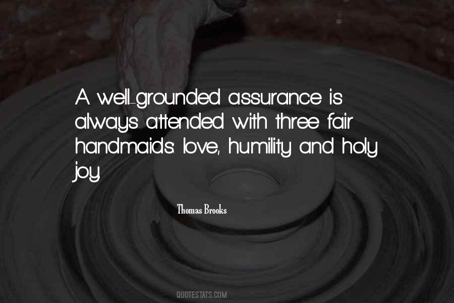 Assurance Love Quotes #1217724