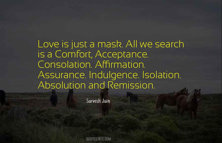 Assurance Love Quotes #191791