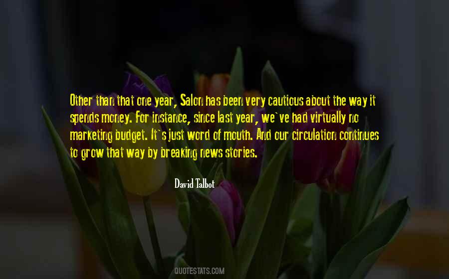Marketing Budget Quotes #1490092