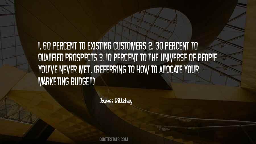 Marketing Budget Quotes #761989