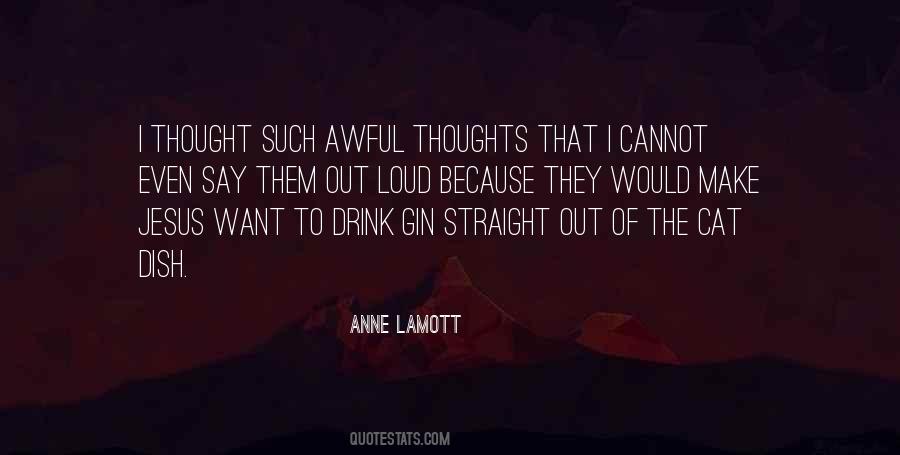 Gin Drinking Quotes #1416810