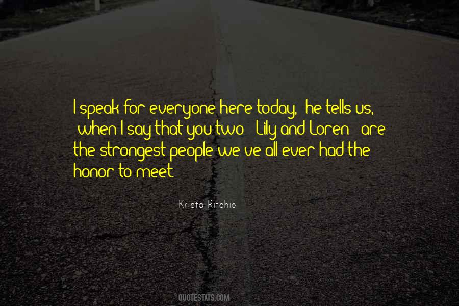 The Strongest People Quotes #946243