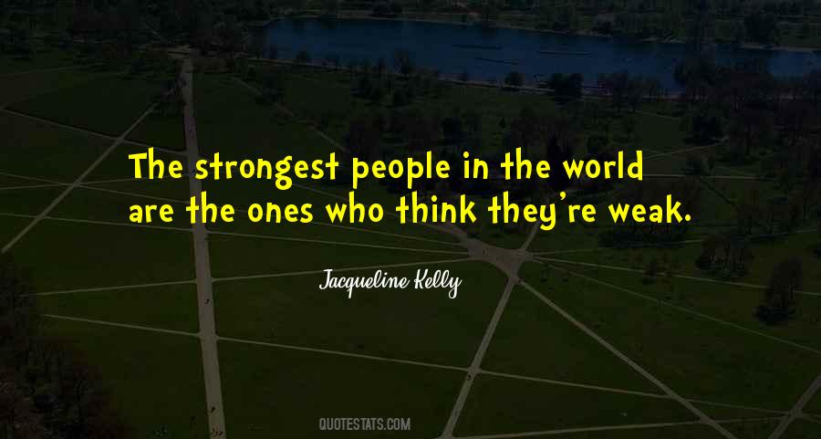 The Strongest People Quotes #967735
