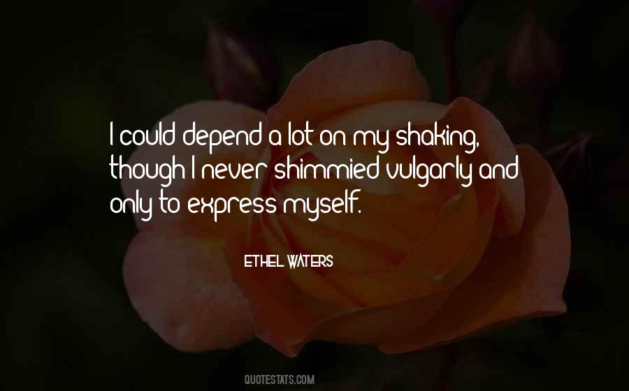 I Depend On Myself Quotes #490486