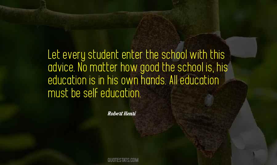 School Advice Quotes #319176
