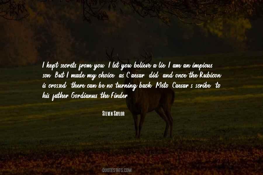 Crossed The Rubicon Quotes #100263