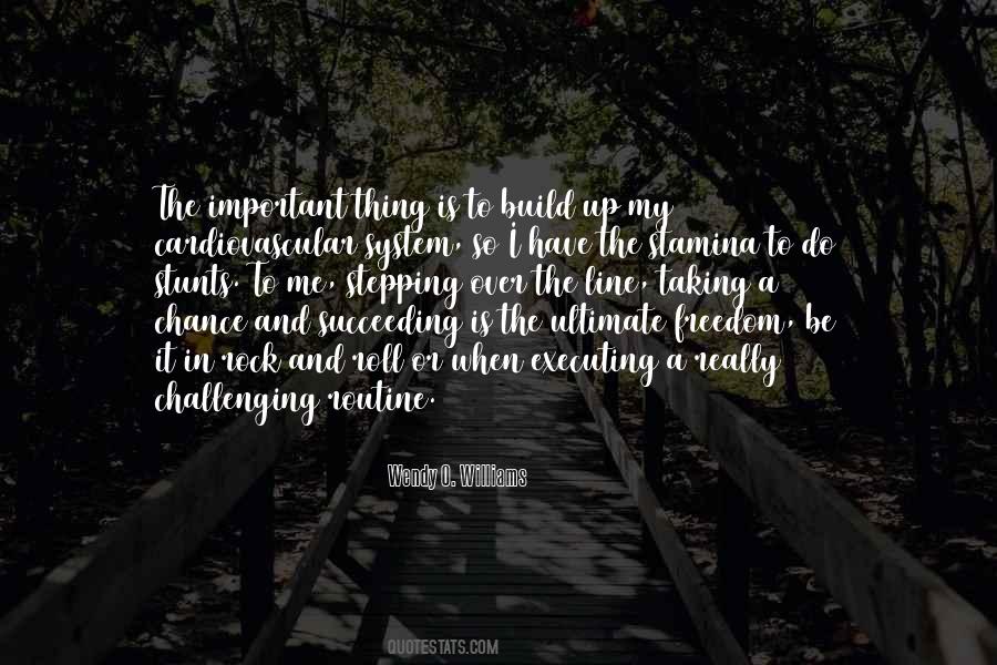 Stepping Over The Line Quotes #619179
