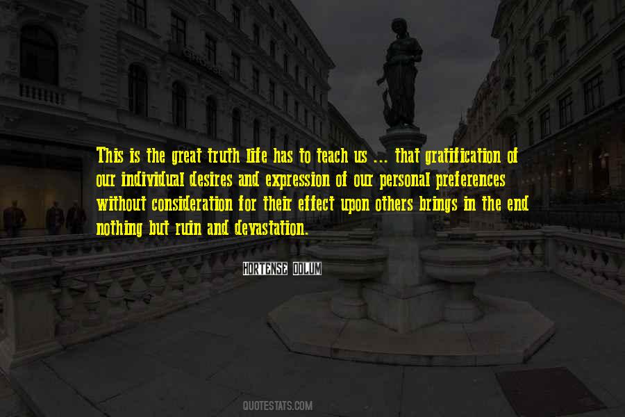 Life Teach Us Quotes #1360494