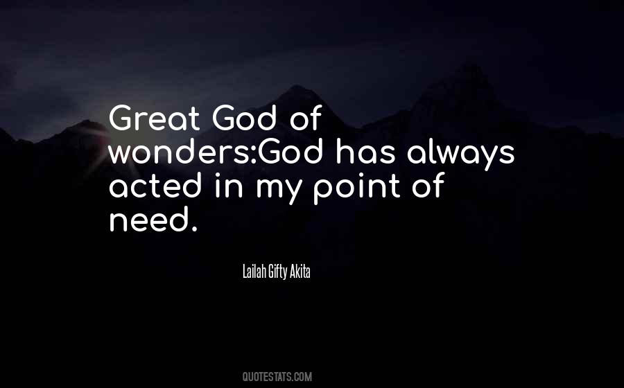 God Wonders Quotes #1029281