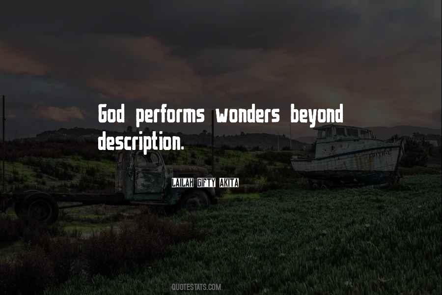 God Wonders Quotes #1048767