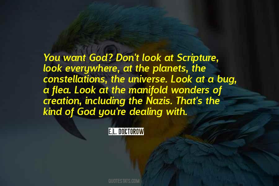 God Wonders Quotes #472900