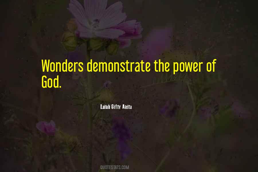 God Wonders Quotes #597000