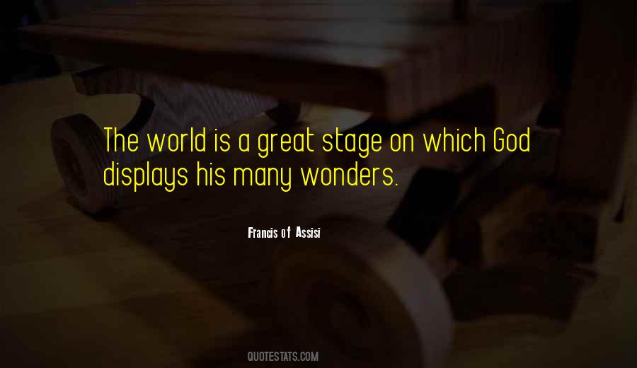 God Wonders Quotes #696448