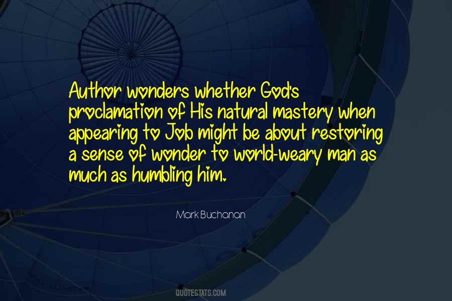 God Wonders Quotes #954148