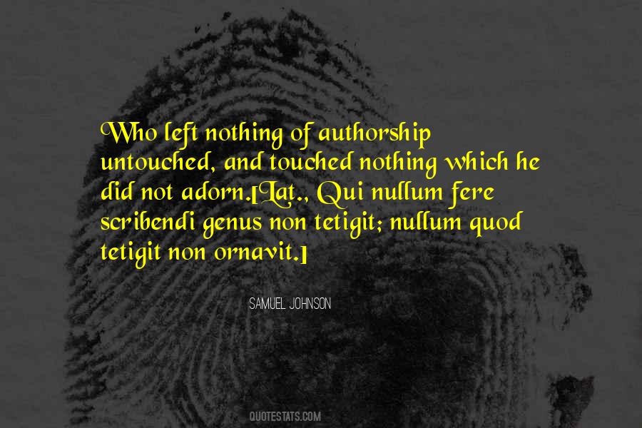 He Who Did Nothing Quotes #1850242