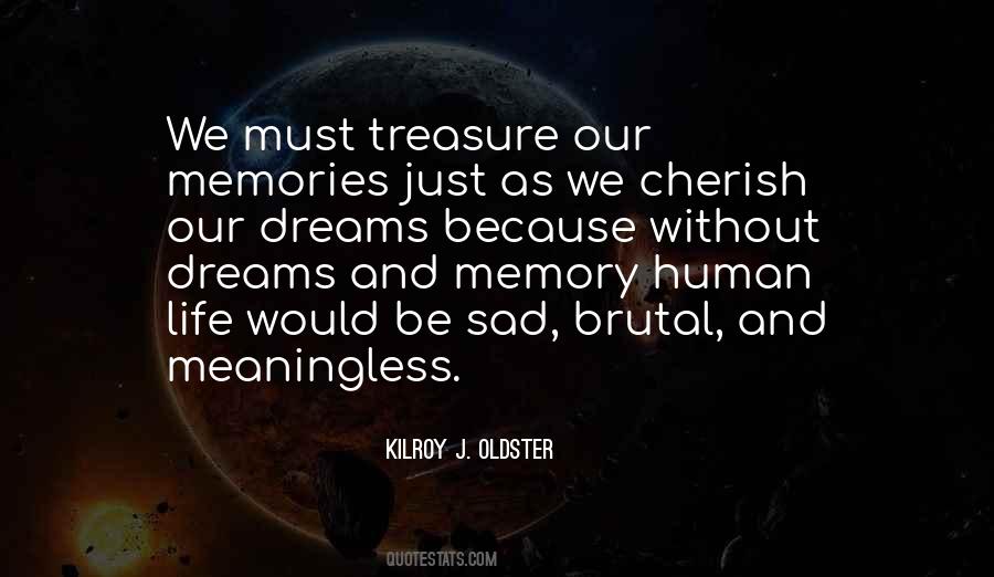 Treasure The Memories Quotes #570588