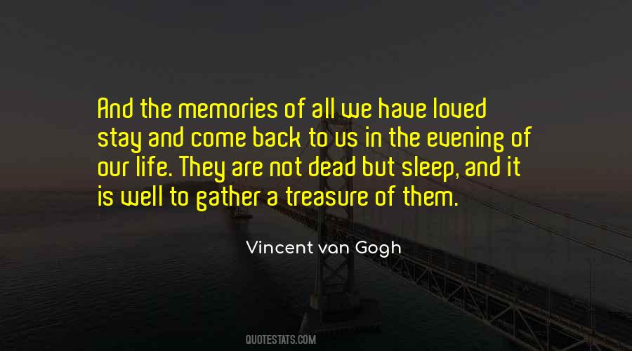 Treasure The Memories Quotes #607545