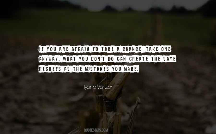 Quotes About Chance Risk #103277