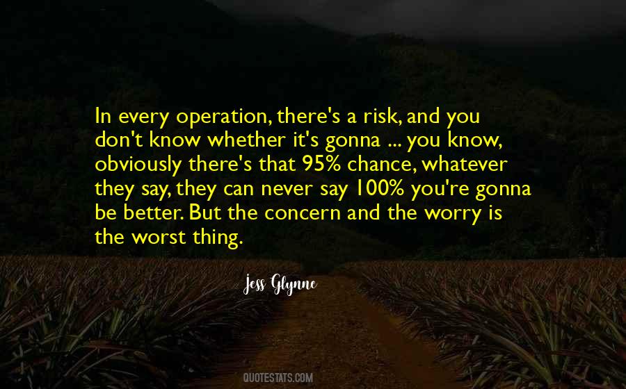 Quotes About Chance Risk #1461028