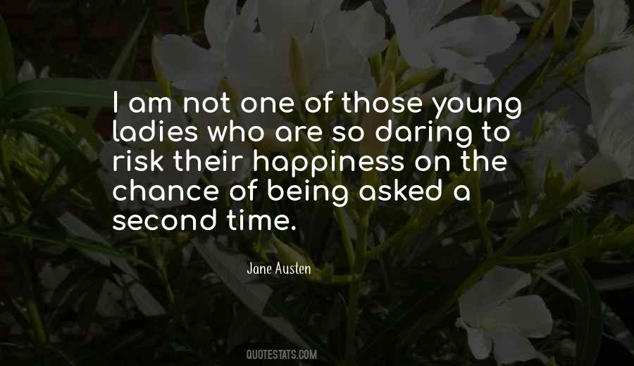 Quotes About Chance Risk #1469743