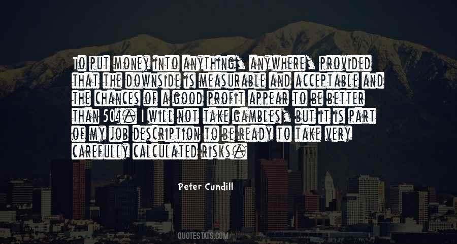 Quotes About Chance Risk #224469
