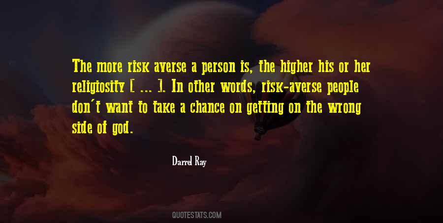 Quotes About Chance Risk #999212