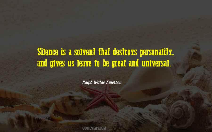Silence Is That Quotes #137929