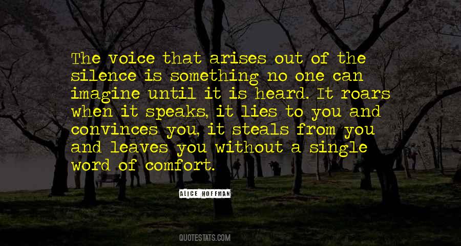 Silence Is That Quotes #710409