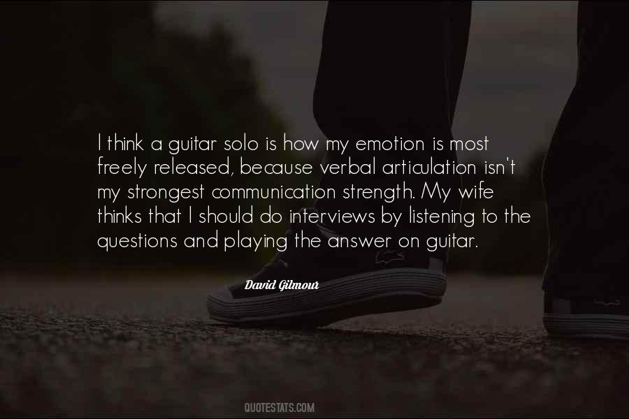 Guitar Solo Quotes #236689