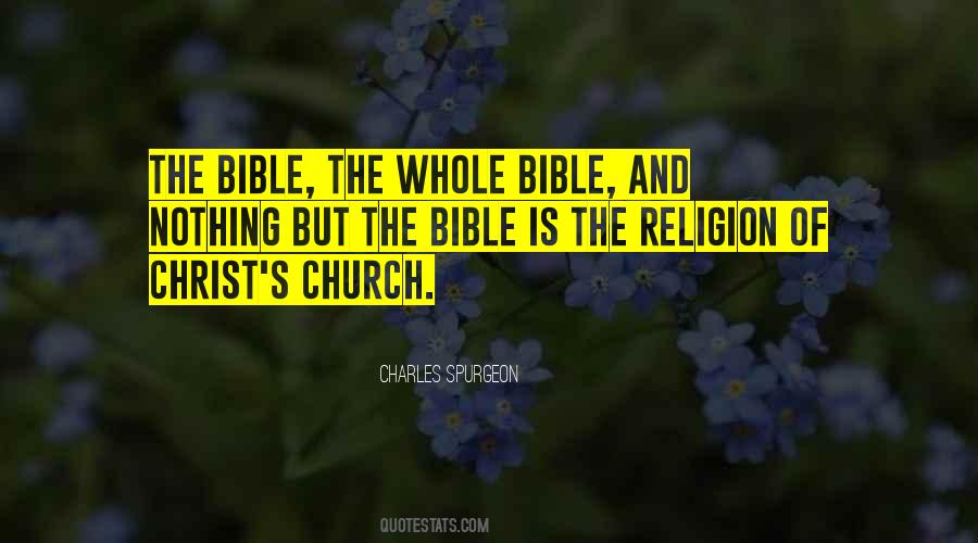 Religion Bible Quotes #1647363