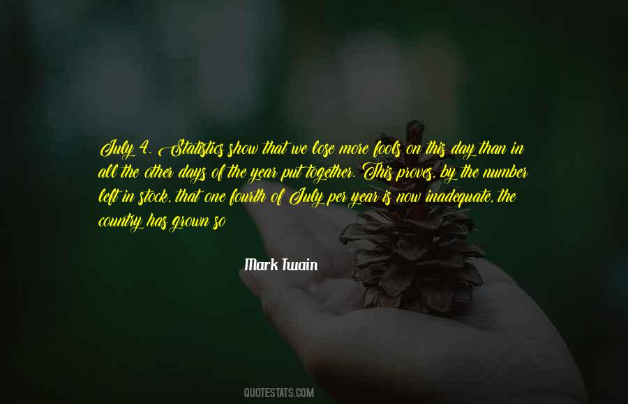 One Year On Quotes #253483