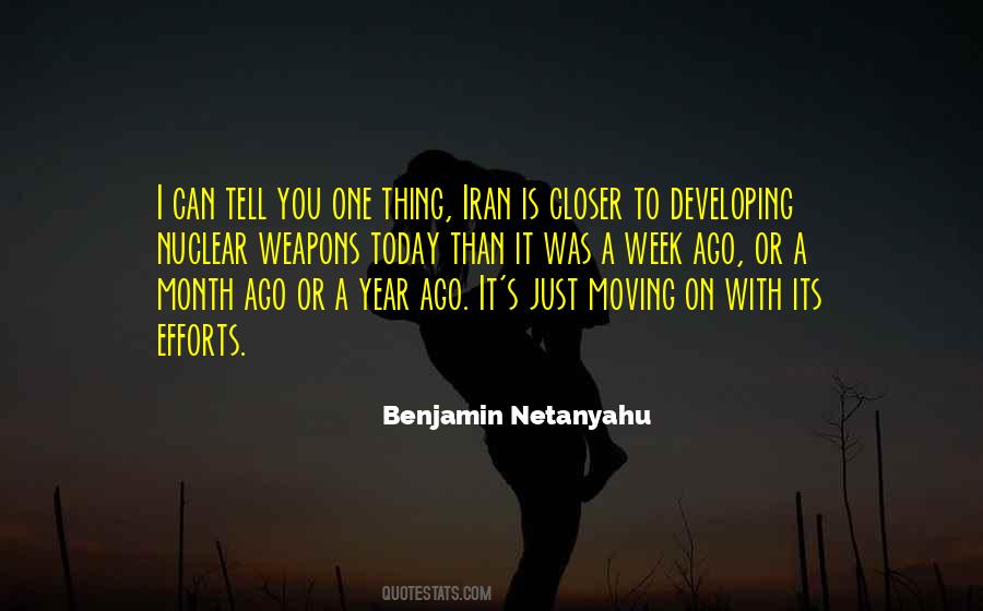 One Year On Quotes #407397