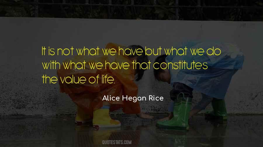 What Do We Value Quotes #1076653