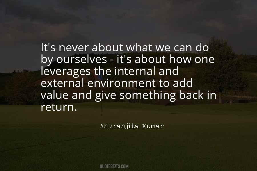 What Do We Value Quotes #1841022