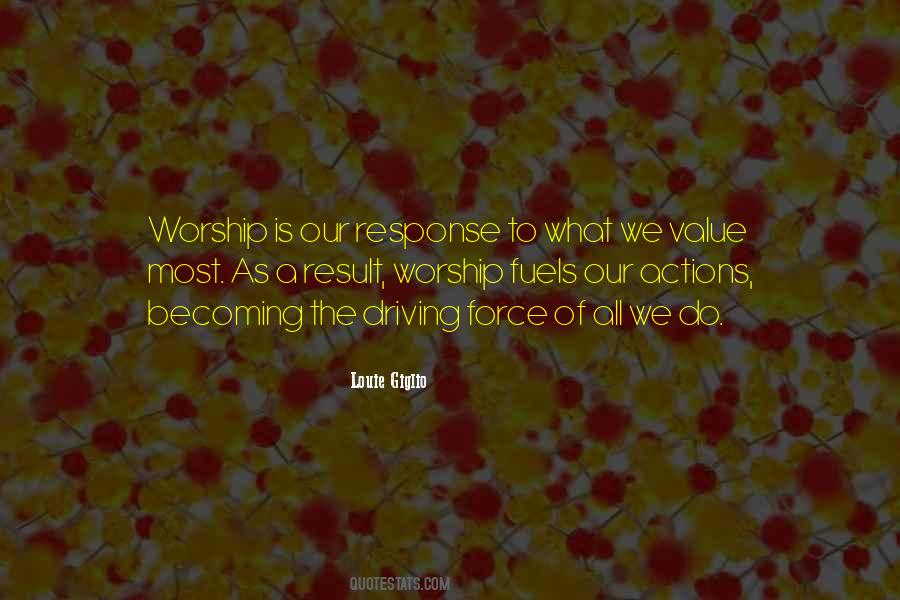What Do We Value Quotes #230987