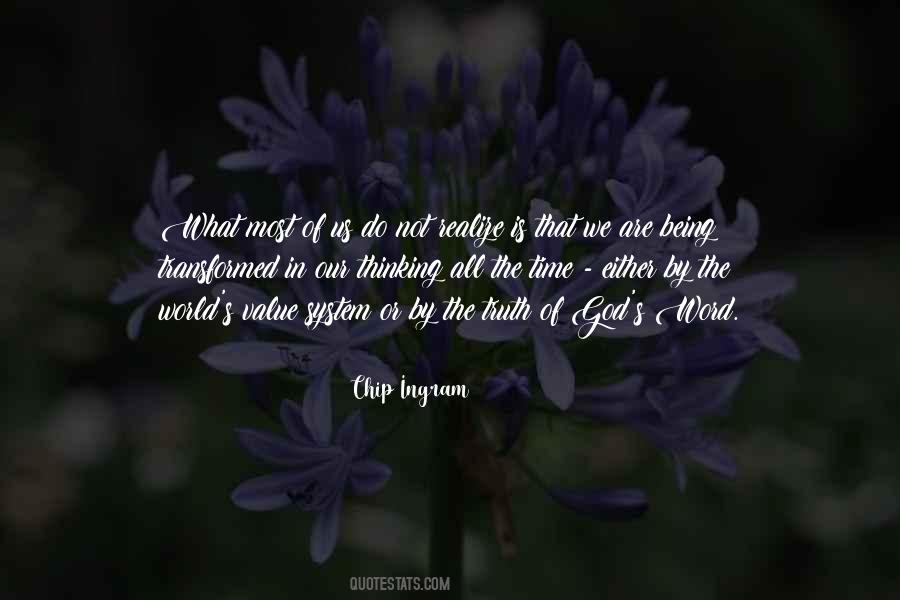 What Do We Value Quotes #268990
