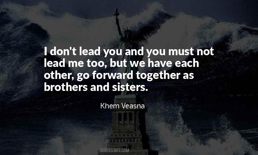 Brother Together Quotes #1053766