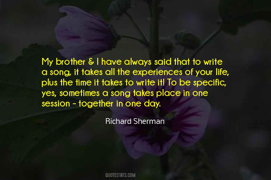 Brother Together Quotes #1736289