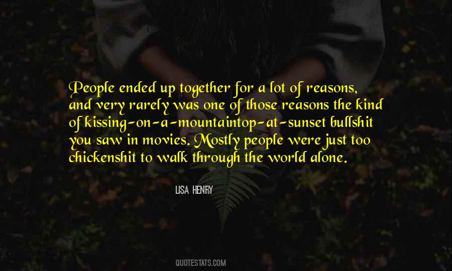 Sunset Walk Quotes #1746620