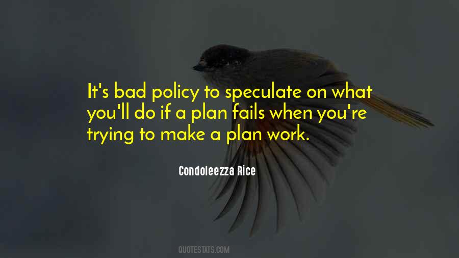 Quotes About A Bad Plan #1600475