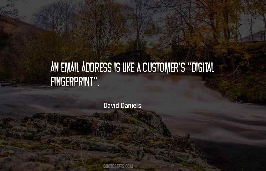 Your Fingerprint Quotes #1778293