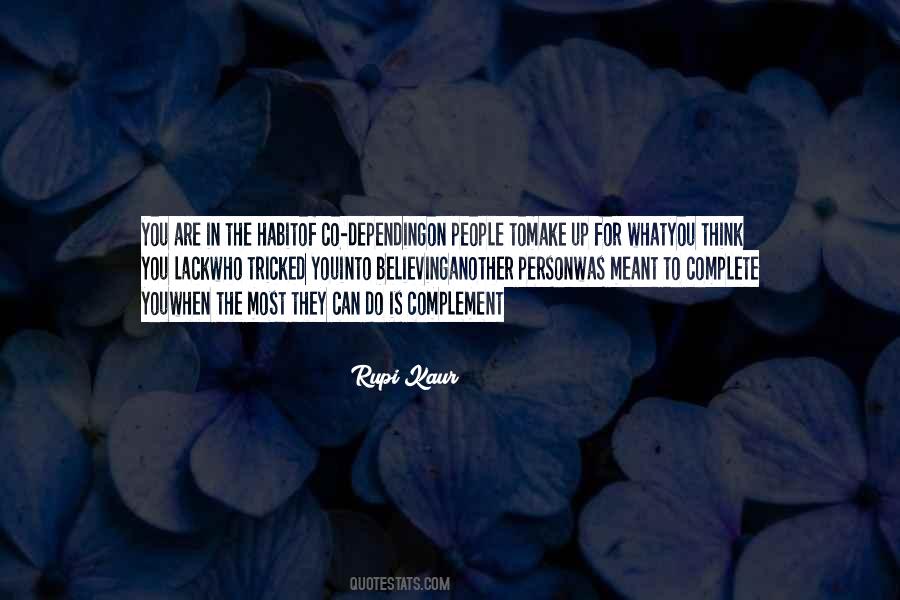 Complement One Another Quotes #1548145
