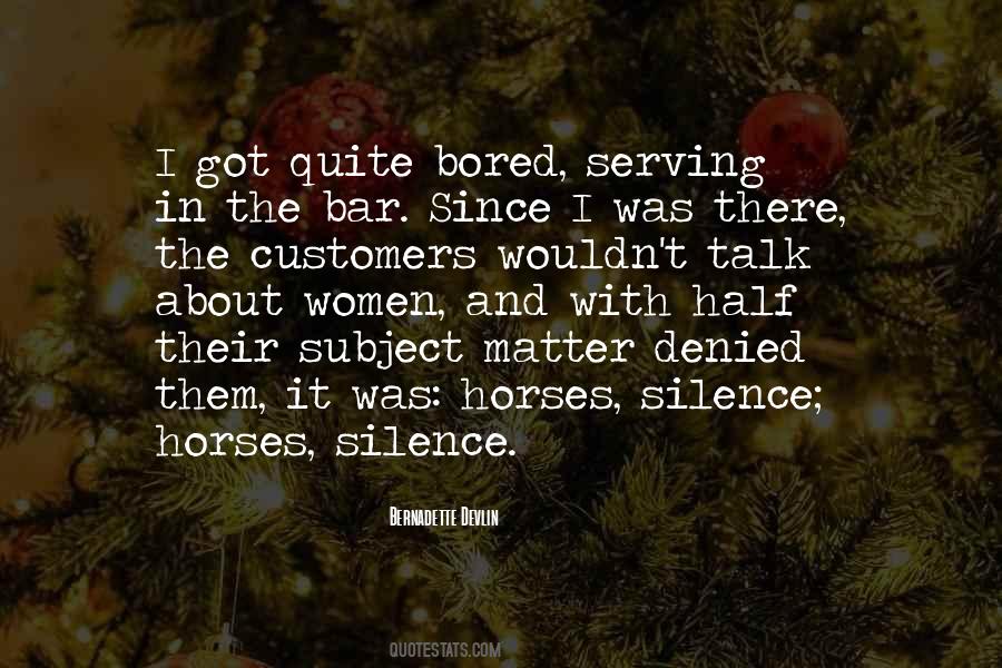 Quotes About Horses And Women #125578