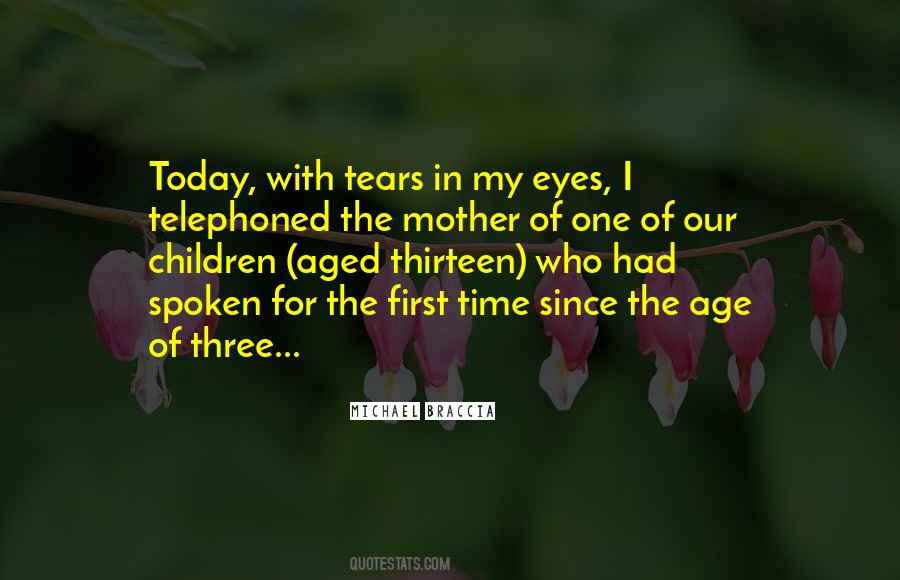 With Tears In My Eyes Quotes #428208