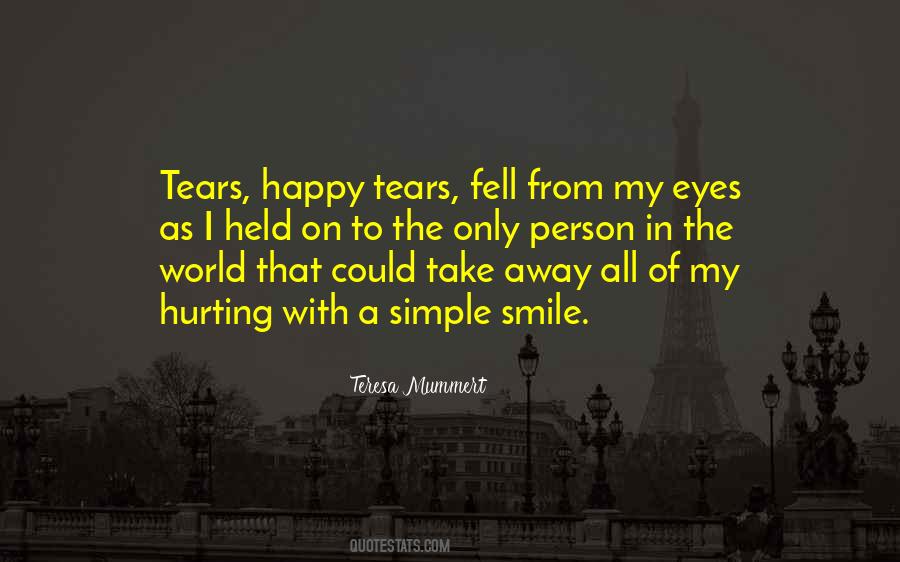 With Tears In My Eyes Quotes #721608