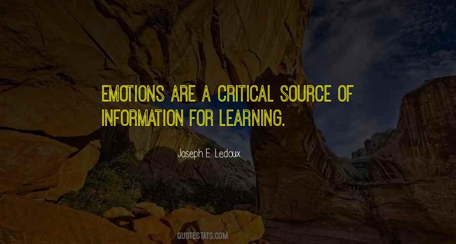 Emotion Leadership Quotes #1772878