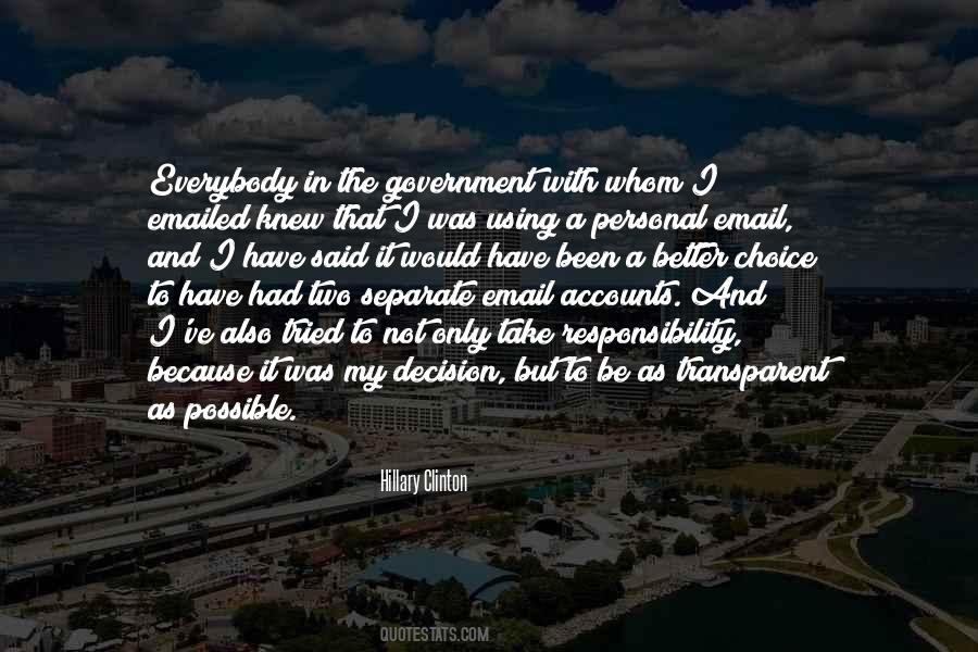 Quotes About Better Government #76950