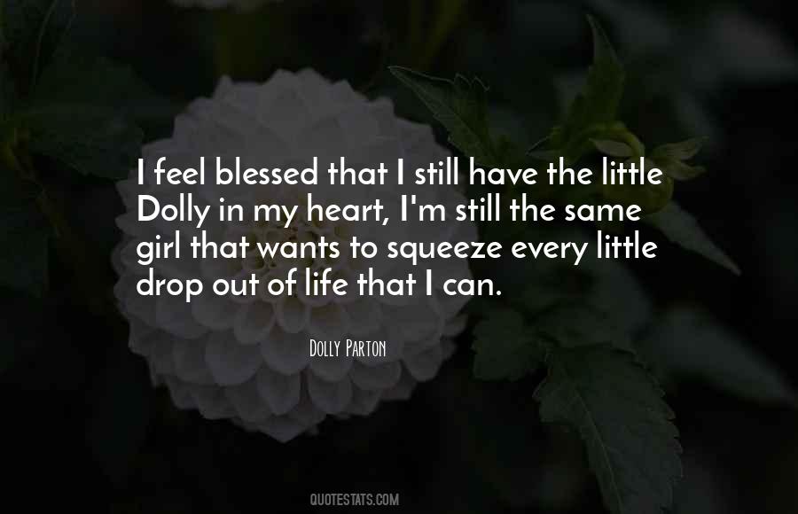 Feel Blessed Quotes #127907