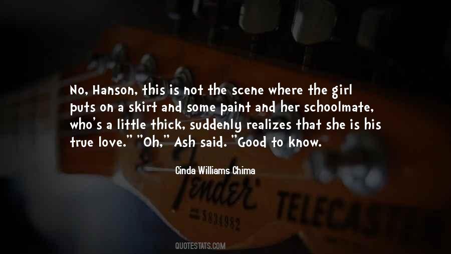 Good Little Girl Quotes #1049965