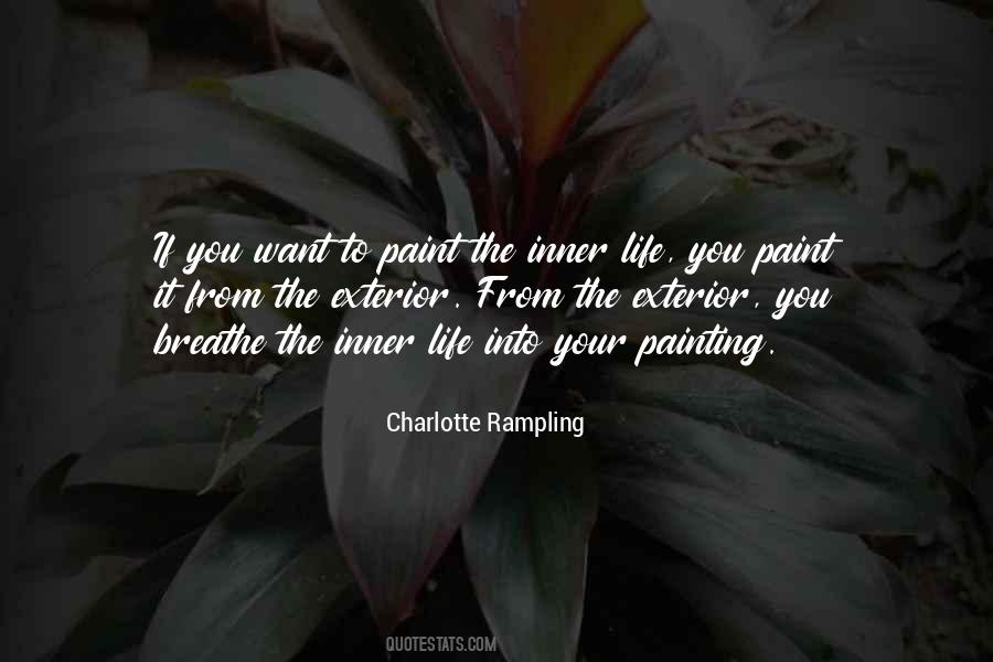 Quotes About Life To Paint #1326221
